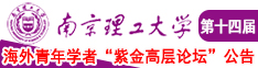 大粗屌舔B干高潮骚女视频南京理工大学第十四届海外青年学者紫金论坛诚邀海内外英才！